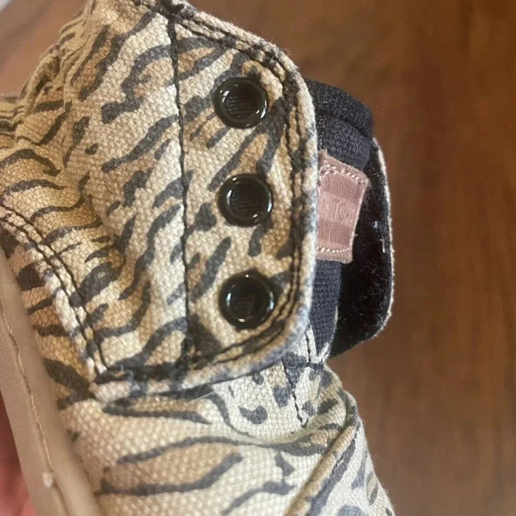 Tom's Brown Ocelot High Top Sneakers - Picture 5 of 5